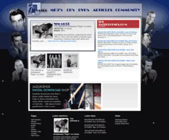 Jazzlegends.com(Jazz Legends) Screenshot