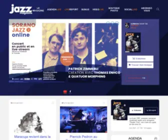 Jazzmagazine.com(Jazz Magazine) Screenshot