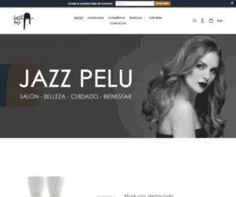 Jazzpelu.com(Productos de peluquería y belleza Jazz Pelu) Screenshot