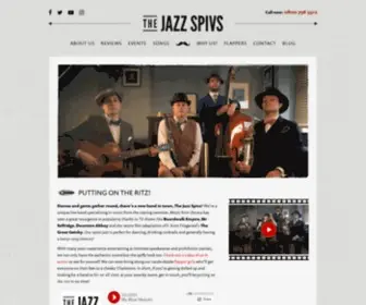 Jazzspivs.co.uk(Putting on the Ritz) Screenshot