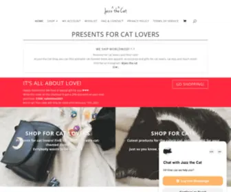 Jazzthecatshop.com(Jazz the Cat Shop) Screenshot