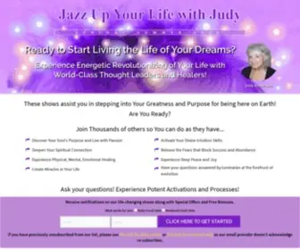 JazzupyourlifewithJudy.com(Jazz Up Your Life with Judy) Screenshot