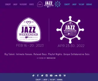 Jazzweekender.com(Big Talent) Screenshot