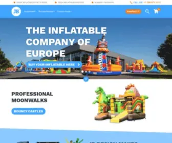 JB-Inflatables.com(The preferred inflatable supplier) Screenshot