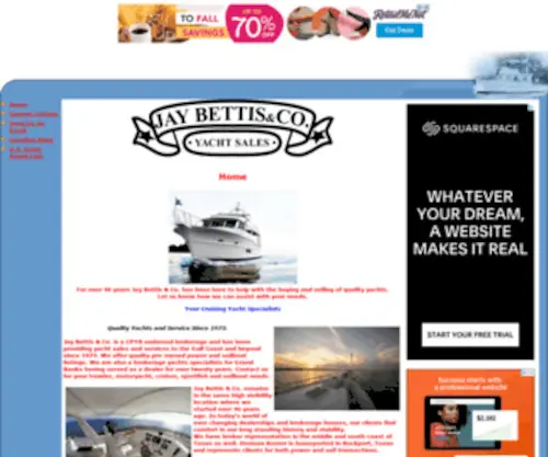 JB-Yachts.com(JB Yachts) Screenshot