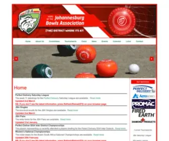 Jbabowls.co.za(Johannesburg Bowls Association) Screenshot