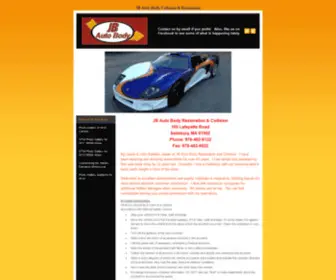 Jbautobody.com(JB Auto Body) Screenshot