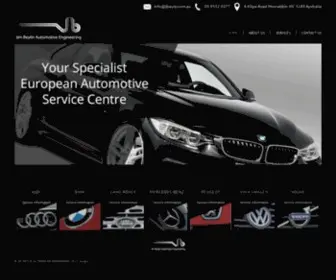 Jbauto.com.au(European Car Service and Repairs Moorabbin) Screenshot