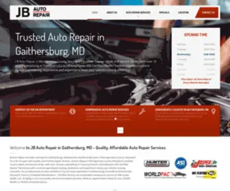 Jbautorepairmd.com(JB Auto Repair) Screenshot