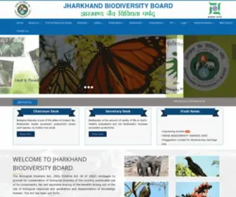 JBBjharkhand.org(Jharkhand biodiversityboard) Screenshot