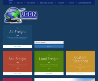 JBBNgroup.net(JBBN Logistics Pvt Ltd) Screenshot