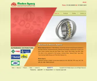 JBcbearings.com(Modern Agency) Screenshot