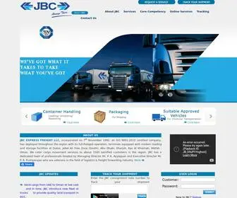 Jbcexpress.com(JBC Express Freight LLC) Screenshot