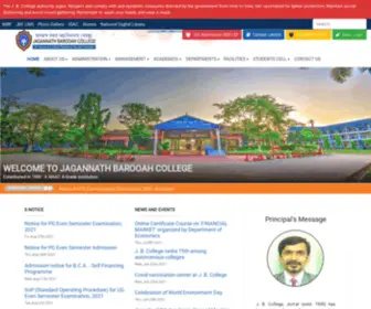 Jbcollege.org(JB College) Screenshot