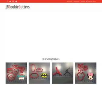 Jbcookiecutters.com(Cookie Cutters) Screenshot