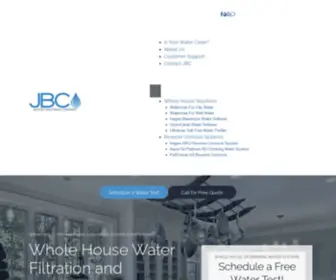 JBcwatertreatment.com(Hague WaterMax for $99 a month) Screenshot