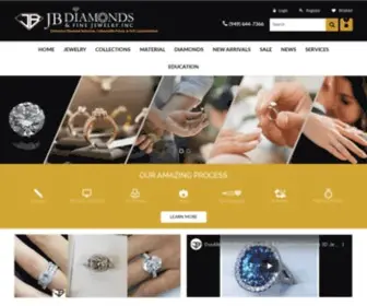 Jbdiamonds.com(Your Custom Design Specialist) Screenshot