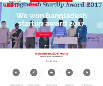 Jbdit.com.bd(Creative web design) Screenshot
