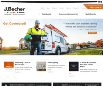 Jbecher.com(Full-service) Screenshot
