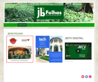 Jbemfolhas.com.br(JB em Folhas) Screenshot