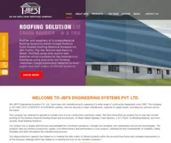 JBFS.co.in(JBFS ENGINEERING SYSTEMS PVT) Screenshot