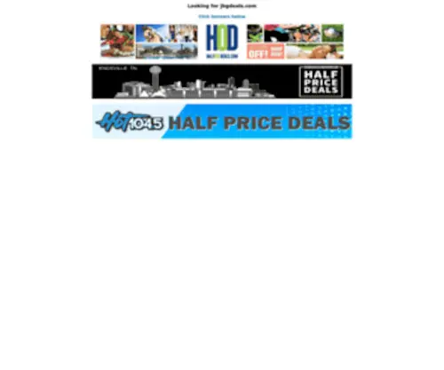 JBgdeals.com(The half off deals page for) Screenshot