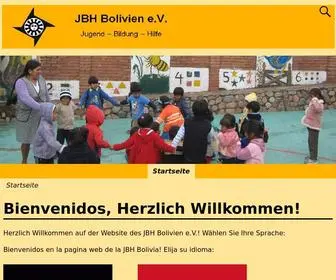 JBH-Bolivien.de((Startseite)) Screenshot