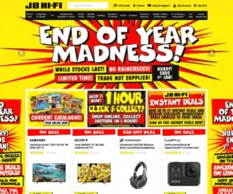 Jbhifihome.com.au(JB Hi) Screenshot