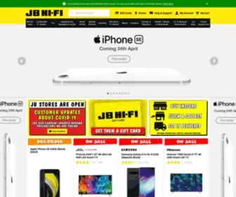 Jbhifi.info(JB Hi) Screenshot