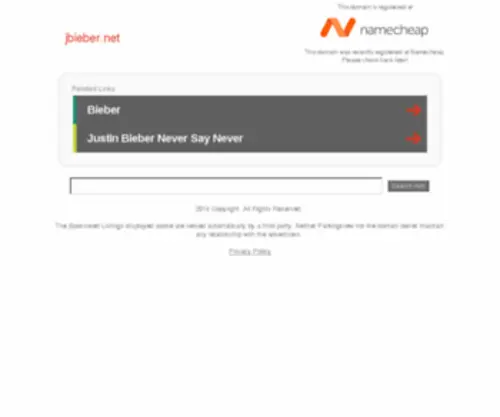 Jbieber.net(JBieber) Screenshot