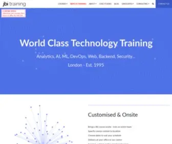 Jbinternational.co.uk(IT Training Courses) Screenshot
