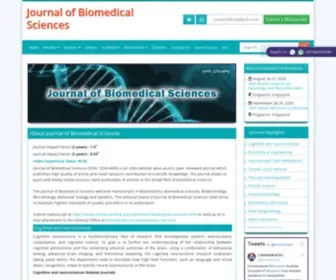 Jbiomeds.com(Journal of Biomedical Sciences) Screenshot