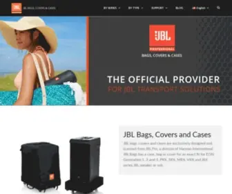 JBlbags.com(Bags & Cases for JBL Products) Screenshot