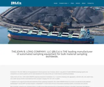 JBlco.com(Automatic Sampling Systems for Bulk Materials) Screenshot