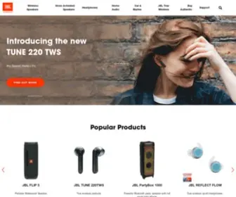 JBL.com.sg(Speakers, Headphones, Home Audio & Sound Systems) Screenshot