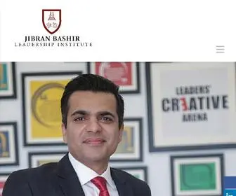 Jbli.org(Jibran Bashir Leadership Institute) Screenshot