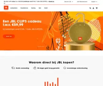 JBL.nl(Officiële JBL Webshop) Screenshot