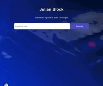 Jblocktech.com(Julian Block) Screenshot