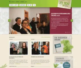 JBN.de(Jugendorganisation Bund Naturschutz) Screenshot