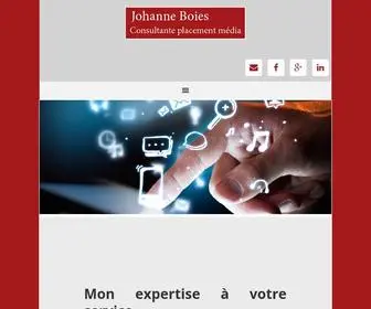 Jboies.ca(Johanne Boies) Screenshot