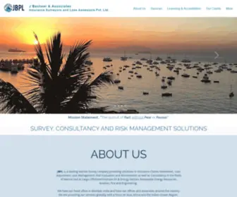 JBPlsurveyors.com(Marine Surveyors India) Screenshot