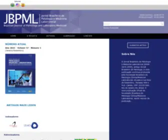 JBPML.org.br(An Official Journal) Screenshot