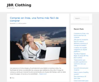 JBRclothing.com(Fashion Blog) Screenshot