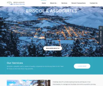 Jbriscoeassociates.com(BRISCOE & ASSOCIATES) Screenshot
