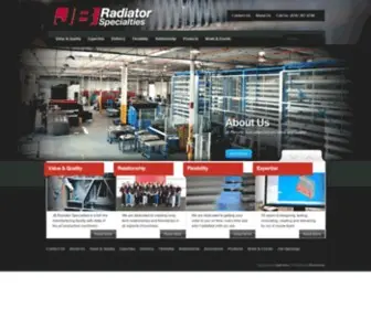 JBRspecialties.com(JB Radiator Specialties) Screenshot