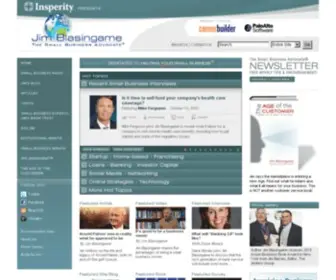 JBsba.com(Small Business Expert Jim Blasingame Host the Small Business Advocate Radio Show Interviewing Small Business Experts Daily) Screenshot