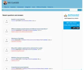 JBSclasses.com(JBSclasses) Screenshot