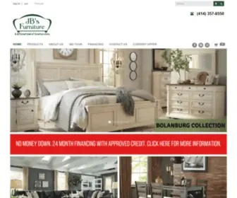 JBsfurniture.us(Milwaukee WI Furniture Store) Screenshot