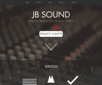 Jbsoundrecordings.com(JB Sound) Screenshot