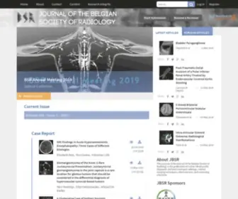 JBSR.be(The purpose of the Journal of the Belgian Society of Radiology) Screenshot